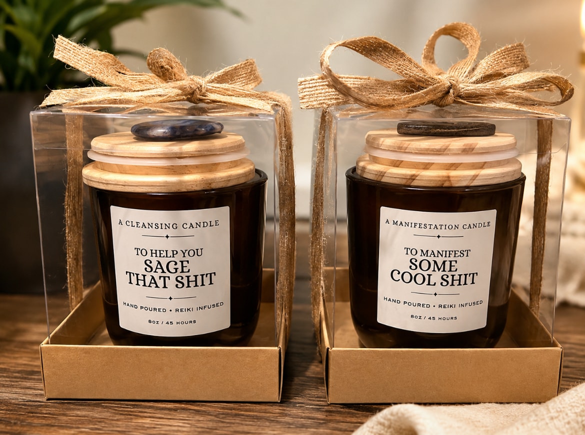 Unf*ck Your Energy candles